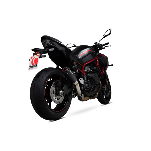 Scorpion Exhaust Kawasaki Z H2 2020 - 2023 Red Power Slip-on Black Ceramic Coated Sleeve